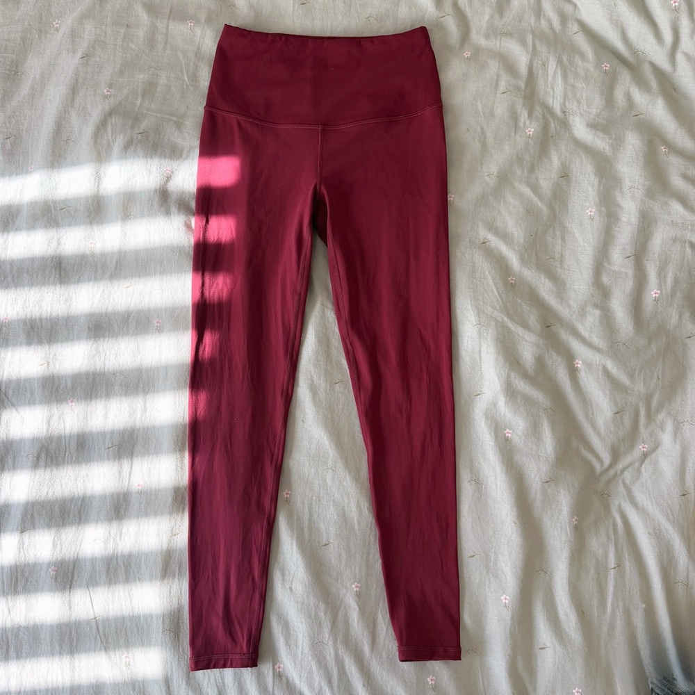 Prana Maroon Leggings